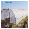 Greenhouses à une seule place avec système de culture hydroponique